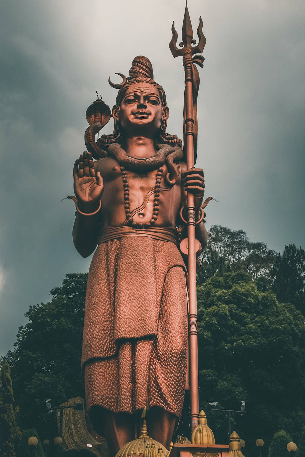Giant Bronze Mahadev Statue Hd