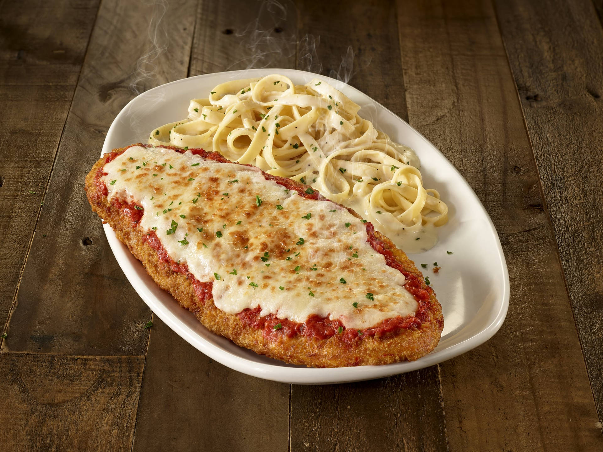 Giant Chicken Parmigiana Olive Garden