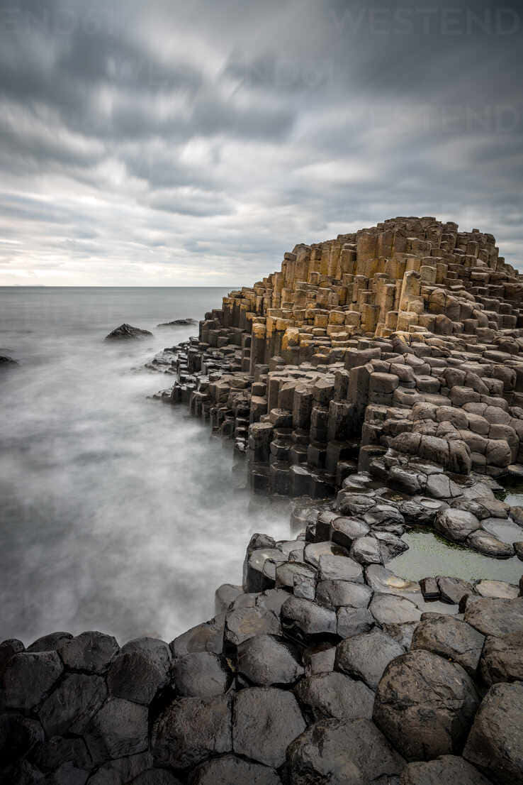 Giant's Causeway Dark Clouds