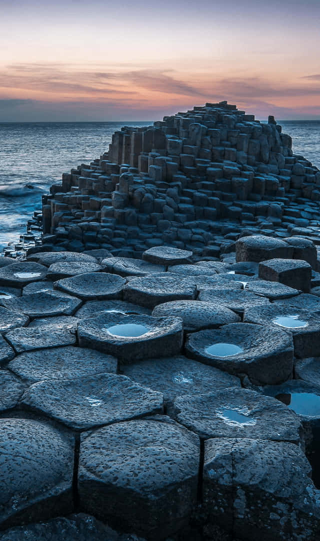 Giant's Causeway Sunset Sky