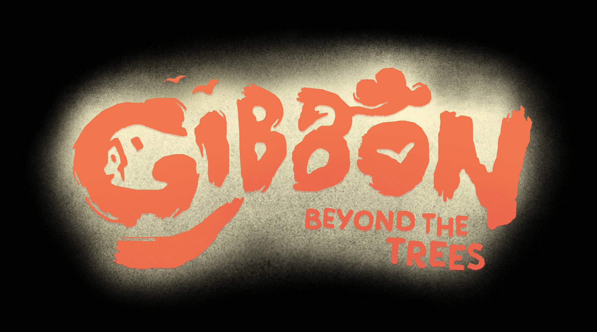 Gibbon Beyond The Trees Logo Background