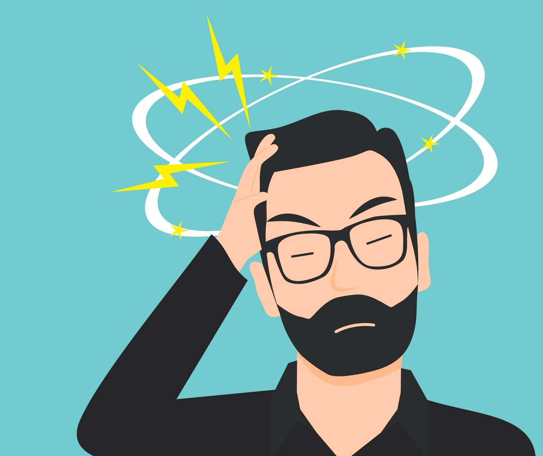 Giddy Man Vector Art