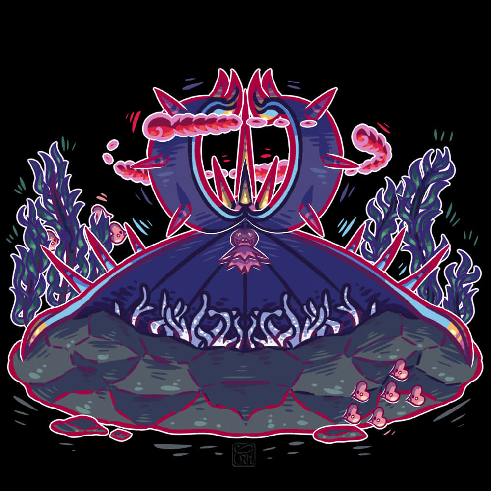 Gigantamax Toxapex Background