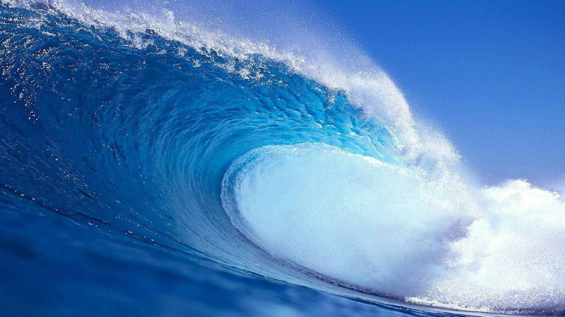 Gigantic Blue Wave