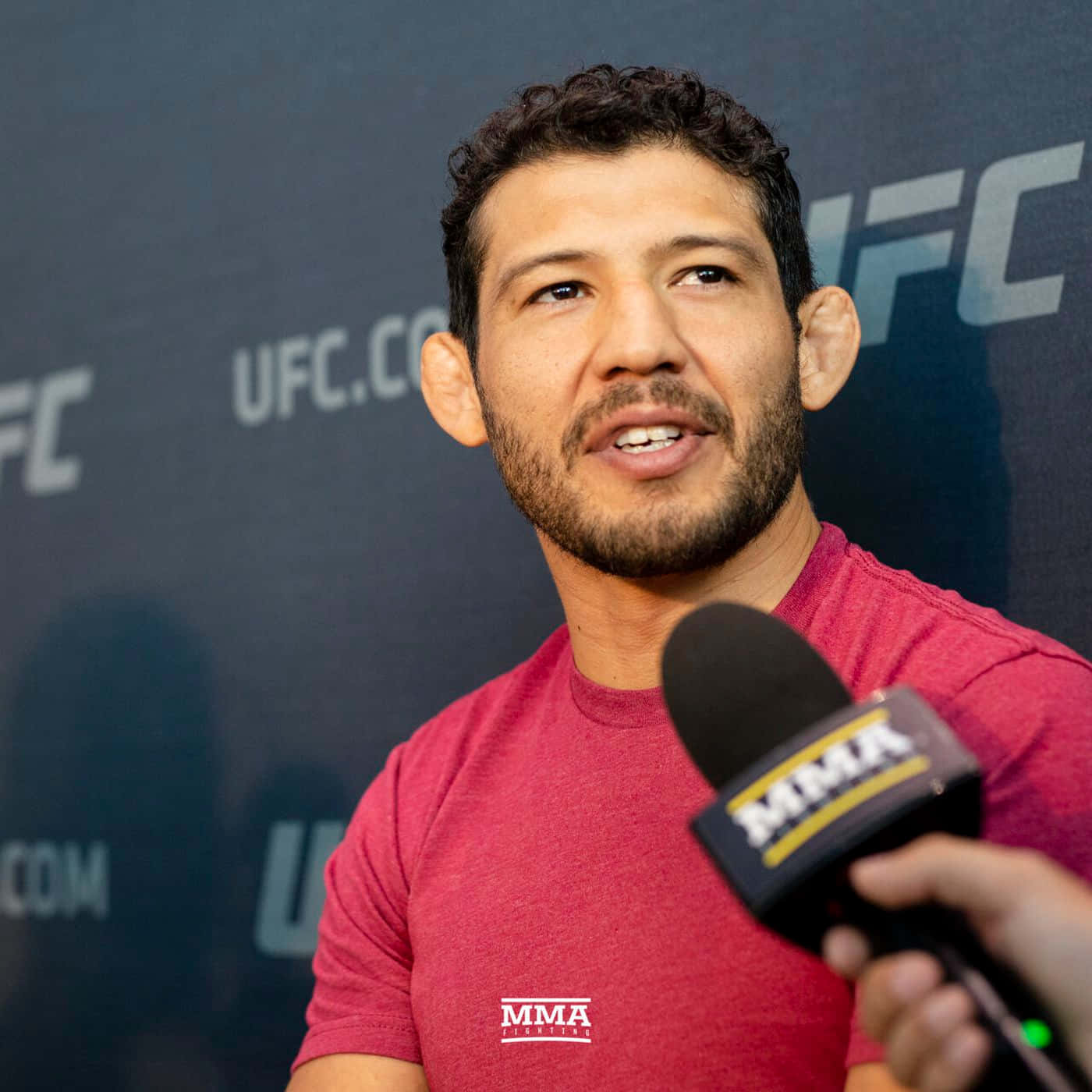 Gilbert Melendez Ufc Interview Background