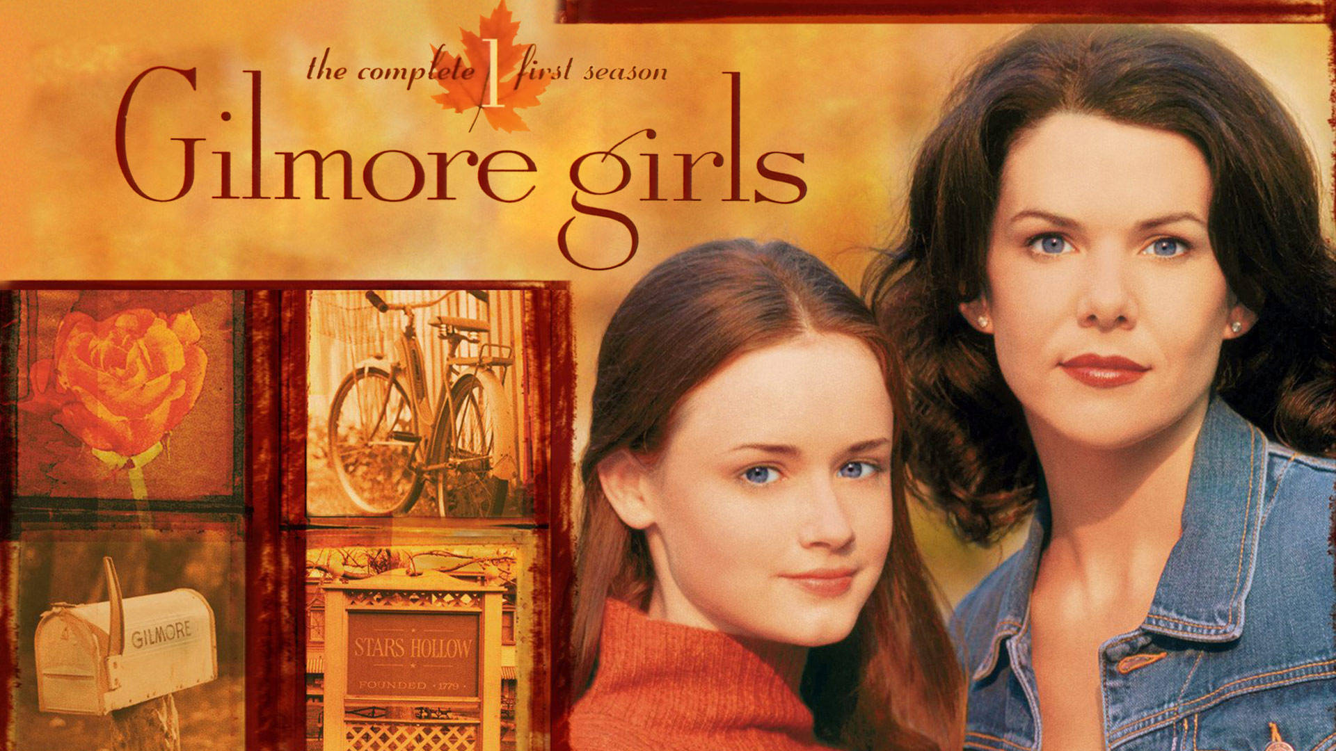 Gilmore Girls First Season Poster Background