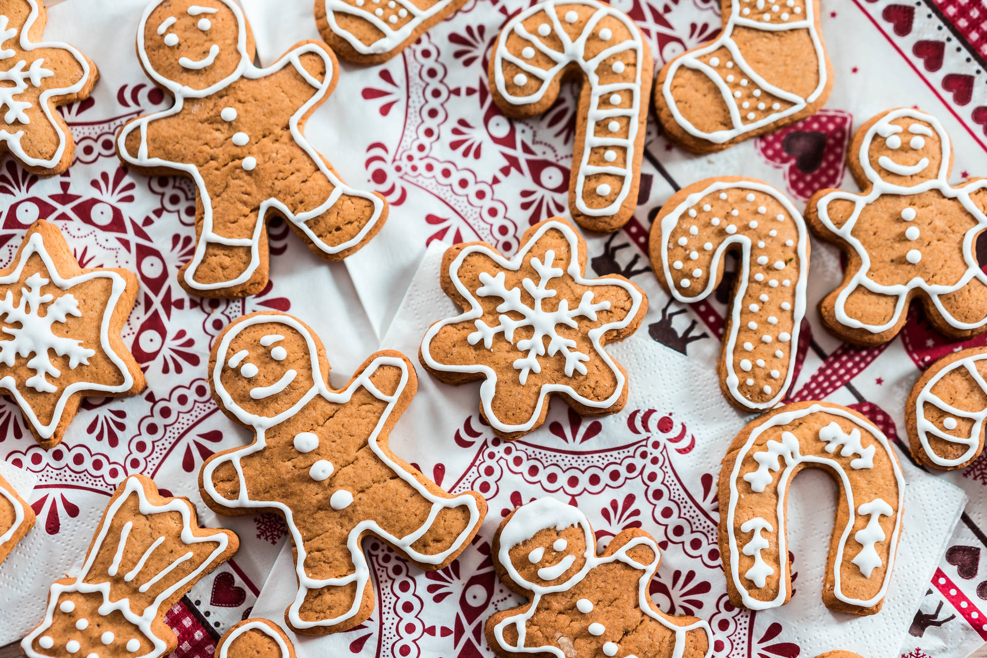 Ginger Bread Cookie Background