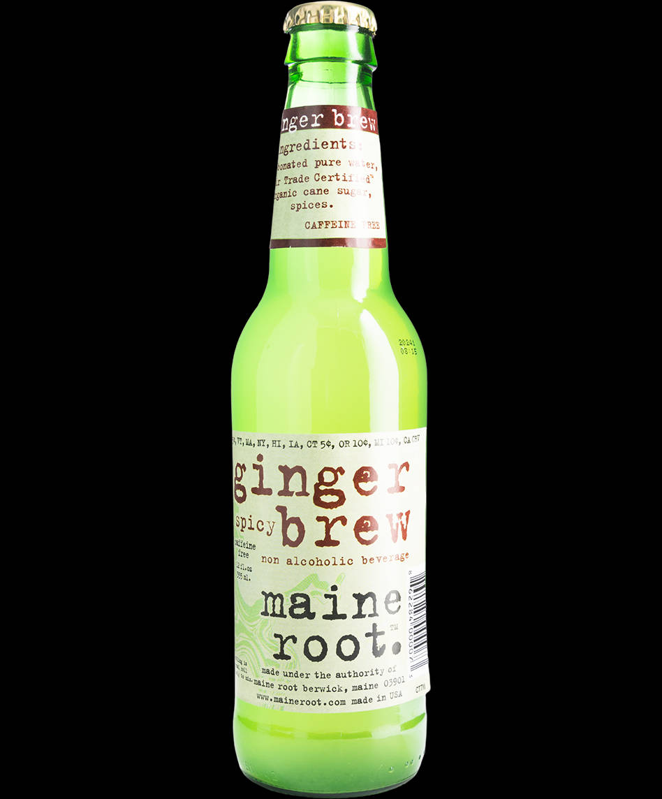 Ginger Brew By Maine Root In Heavenly Spicy Flavor Background