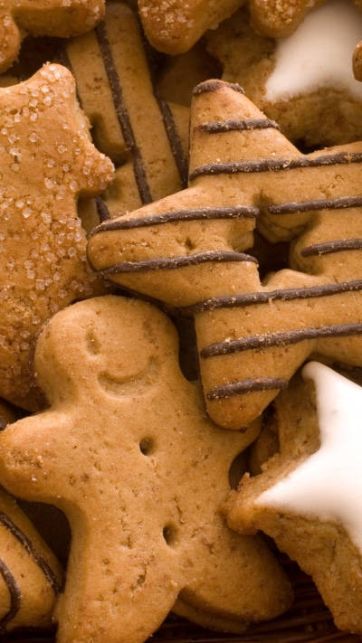Ginger Cookie Iphone Background