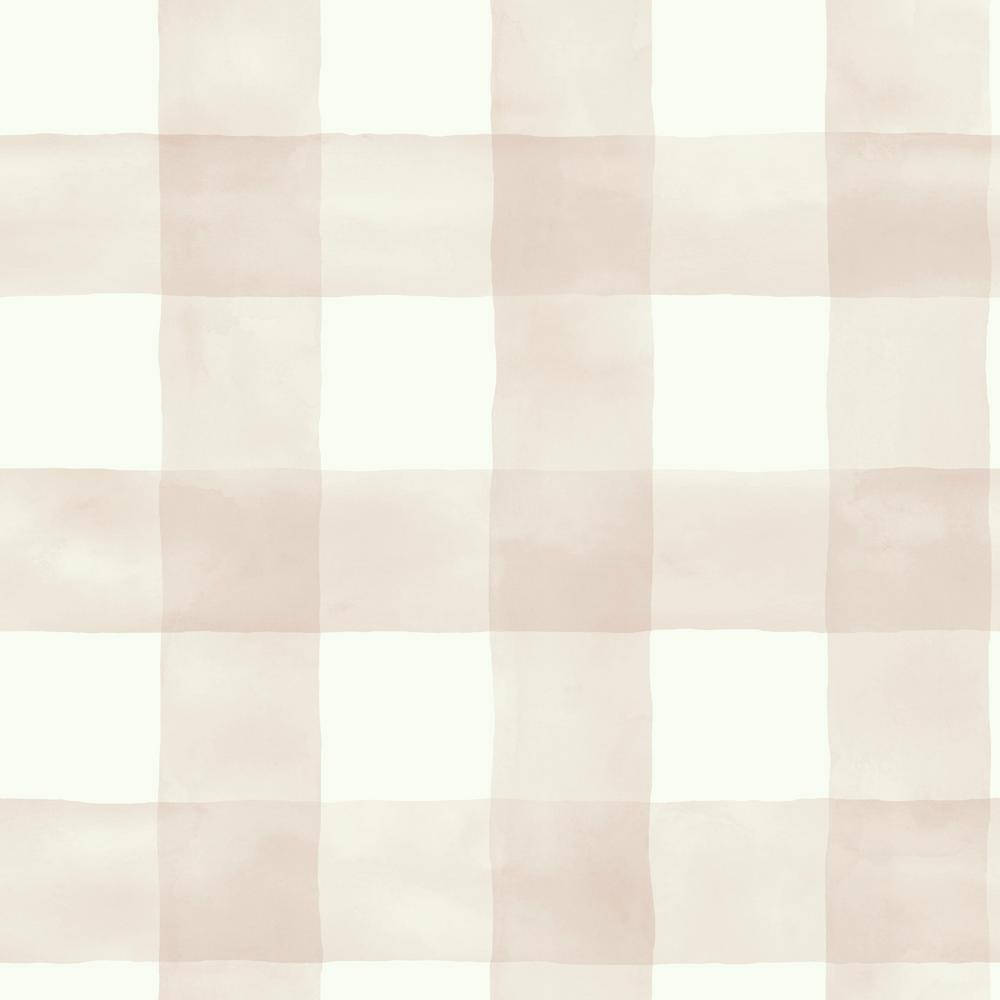 Gingham Pink White Pattern Background