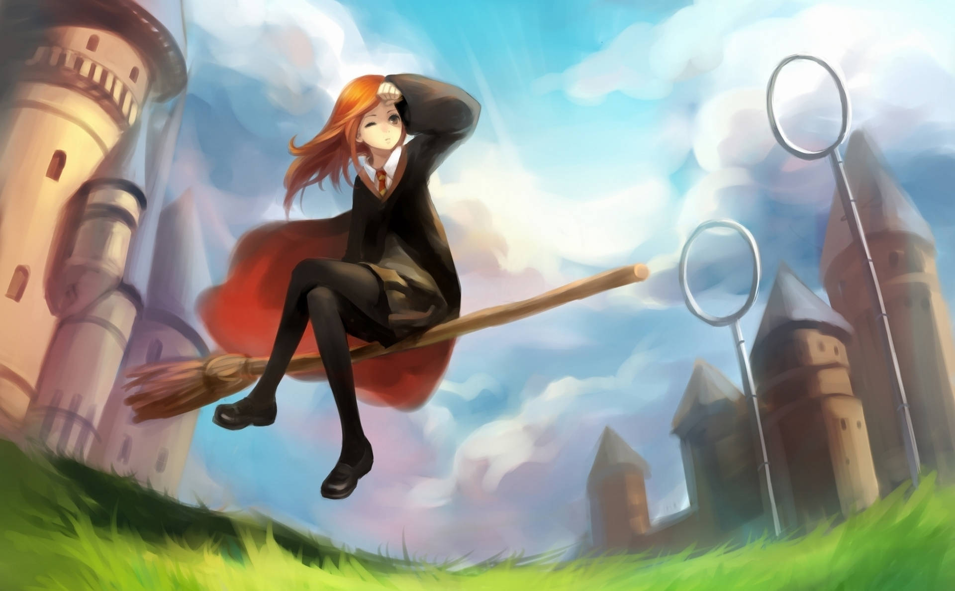 Ginny Harry Potter Anime