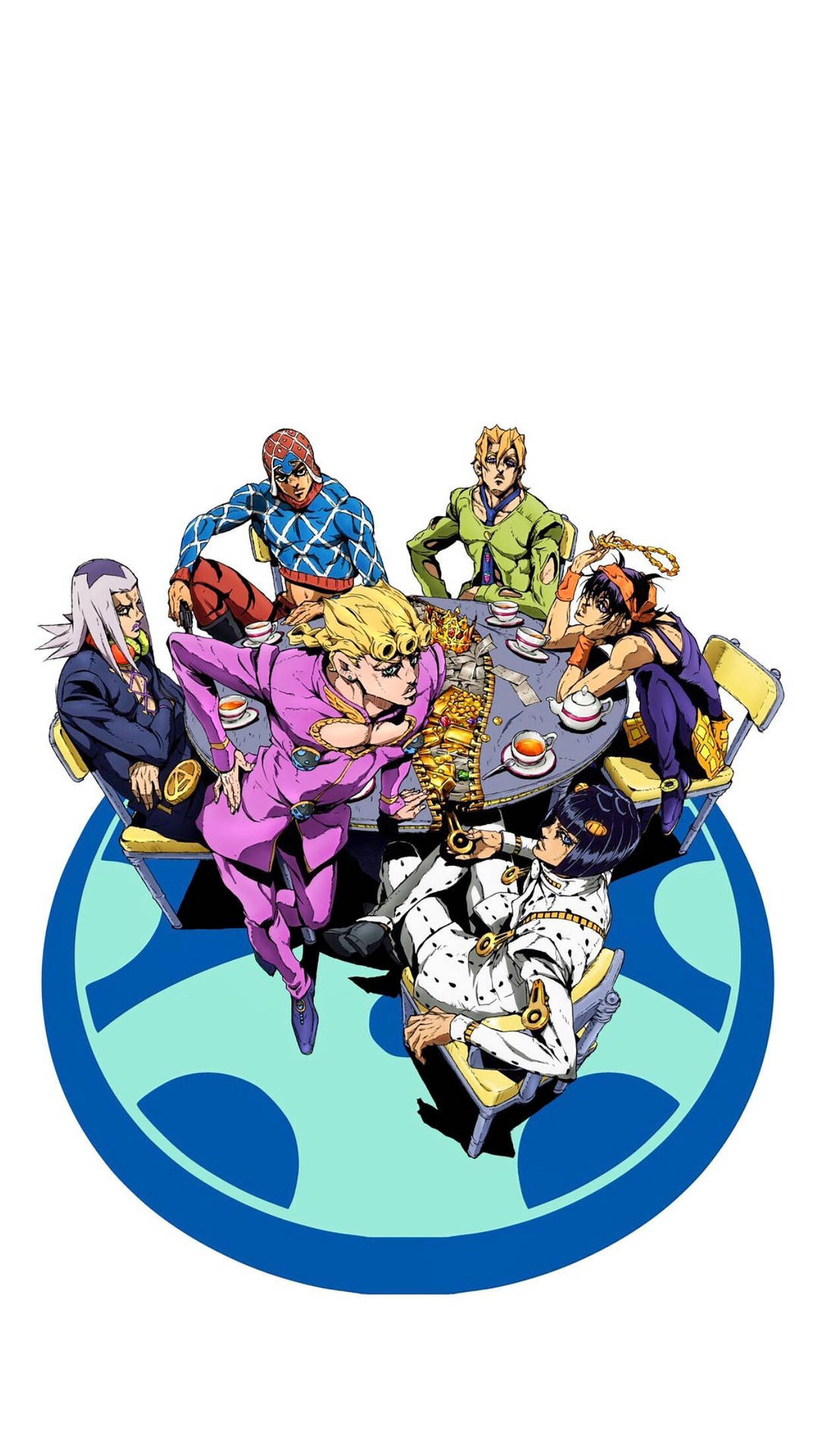 Giomo And Friends Jojo Iphone Background