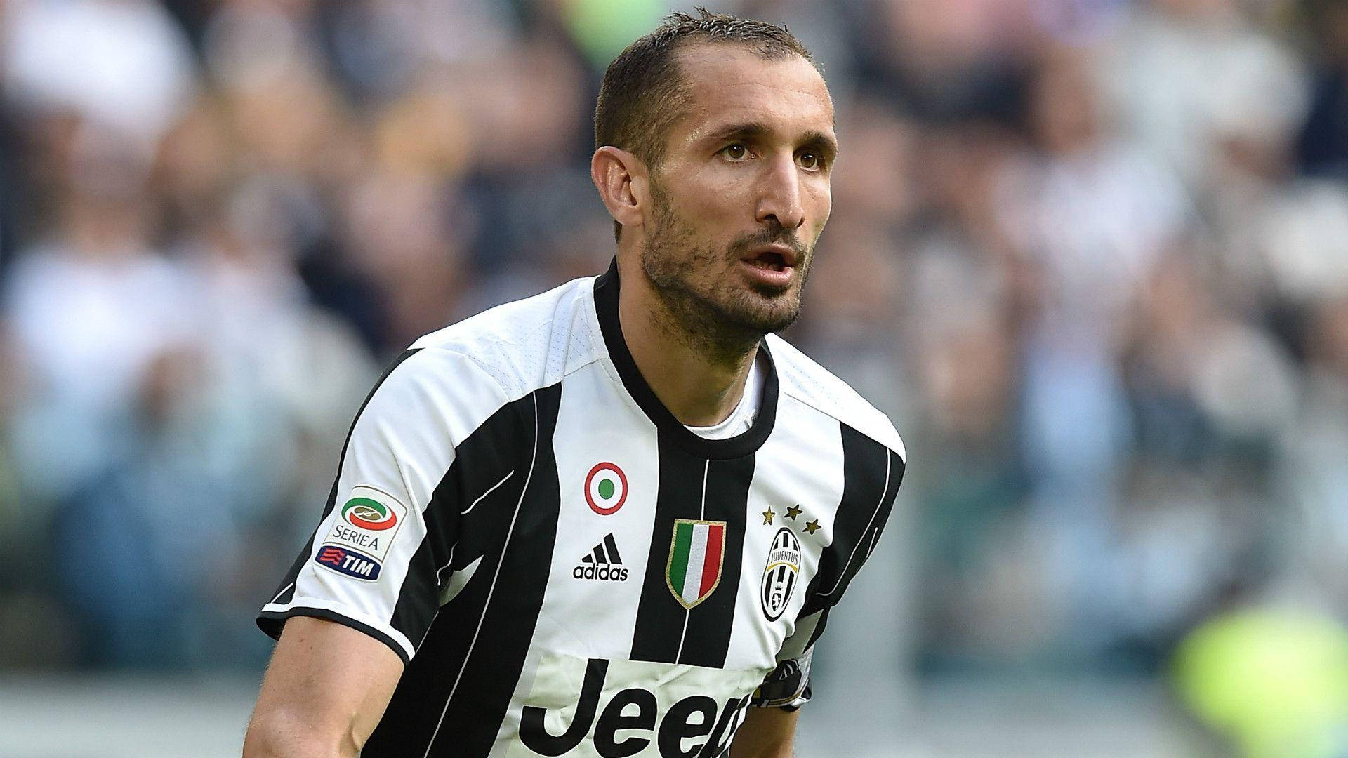 Giorgio Chiellini Juventus Fc Vs. Real Madrid Background