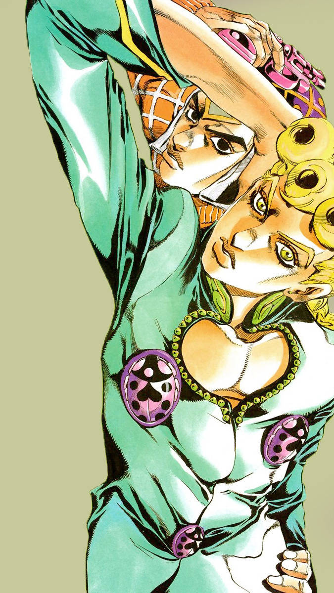 Giorno And Mista Background