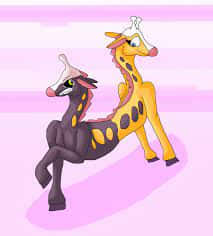 Girafarig Digital Fanart