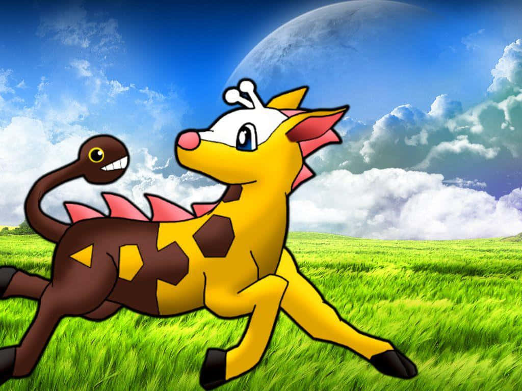 Girafarig Playing Background