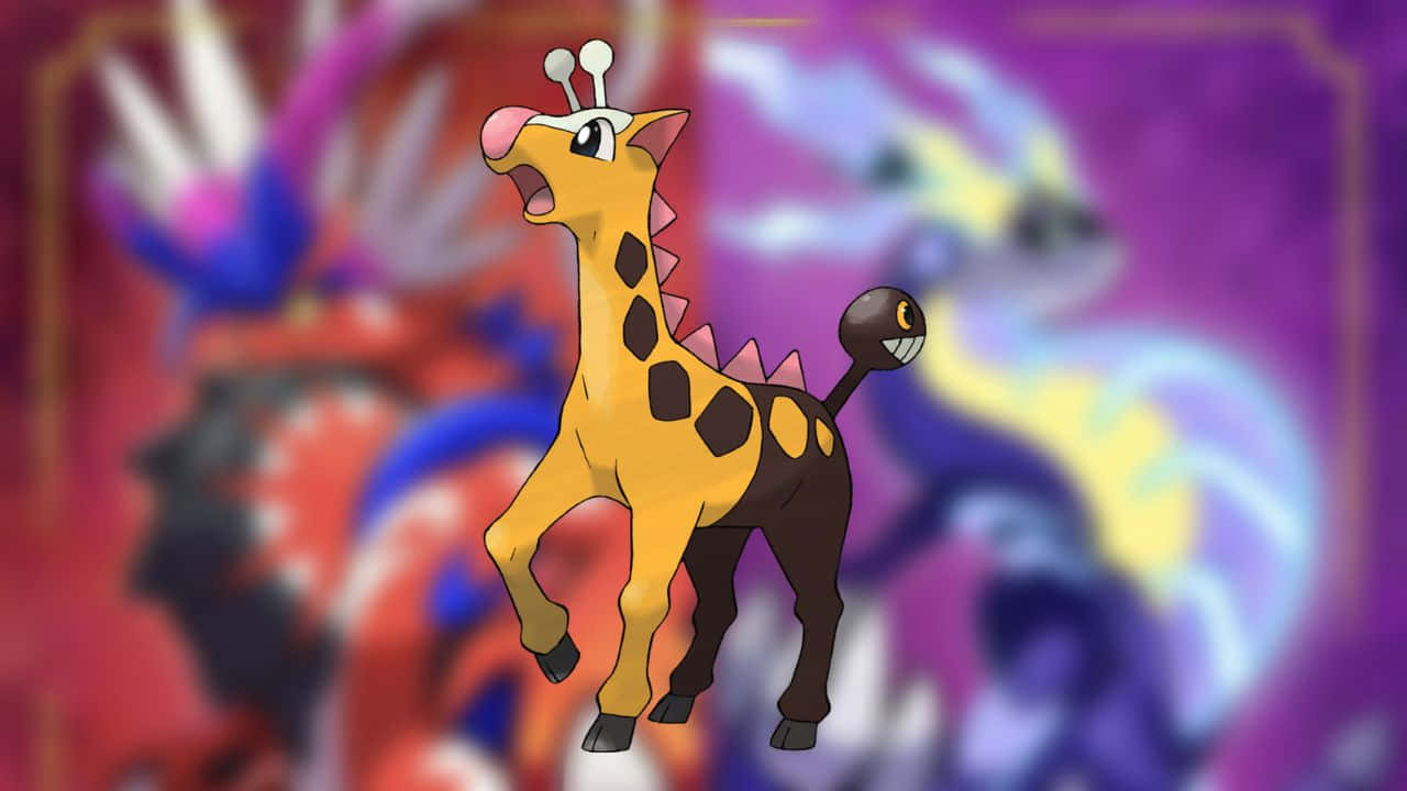 Girafarig Portrait Background