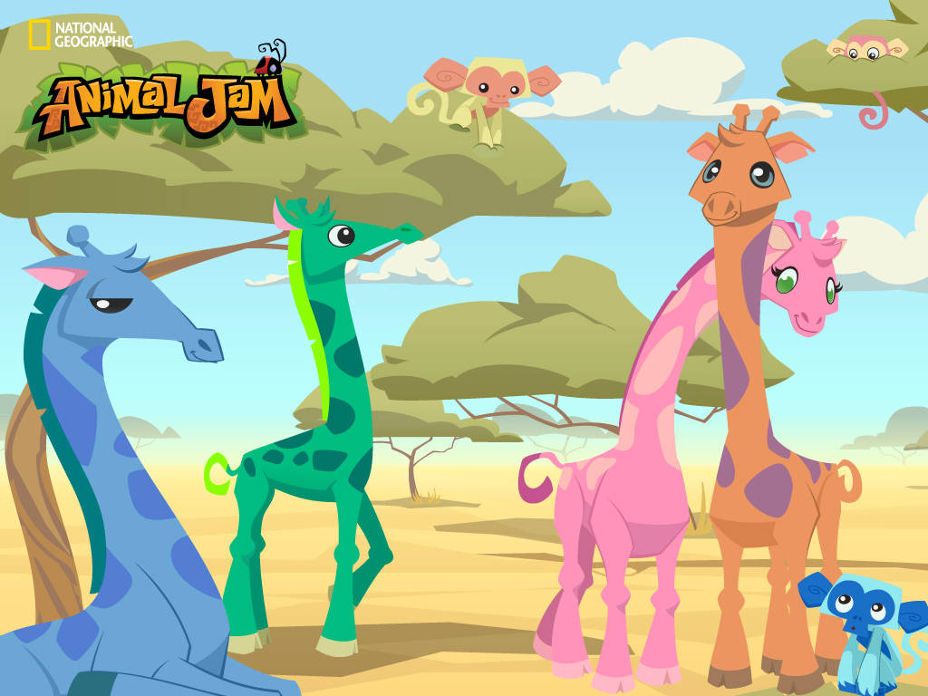 Giraffes In Animal Jam