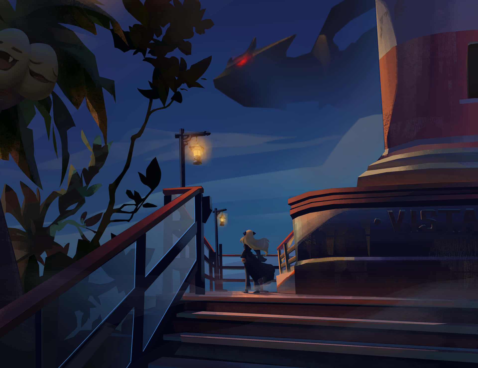 Giratina And Exeggutor Background