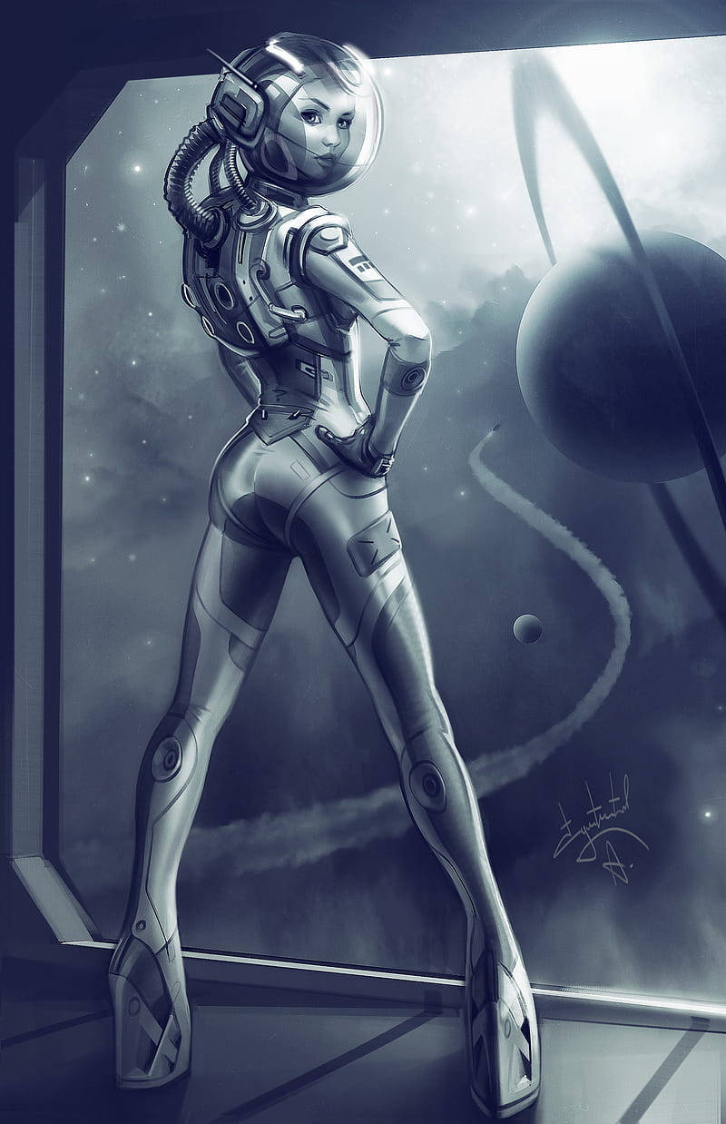 Girl Ass Spacegirl