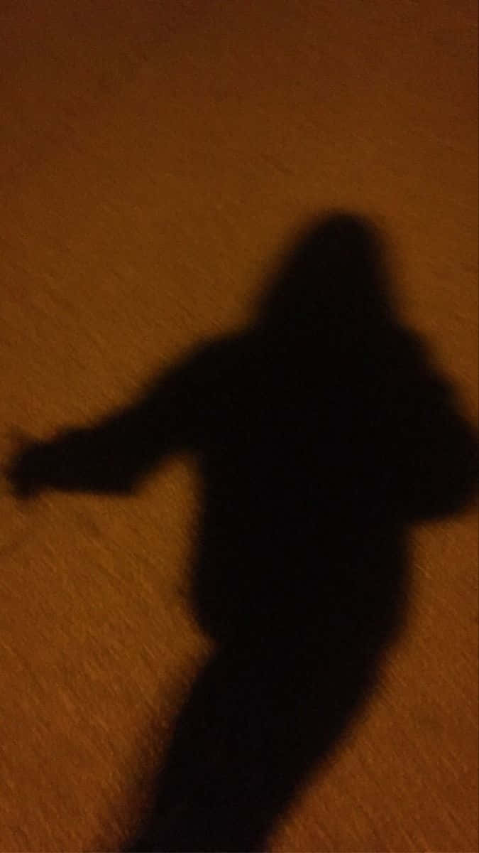 Girl Blurred Shadow Pfp Background