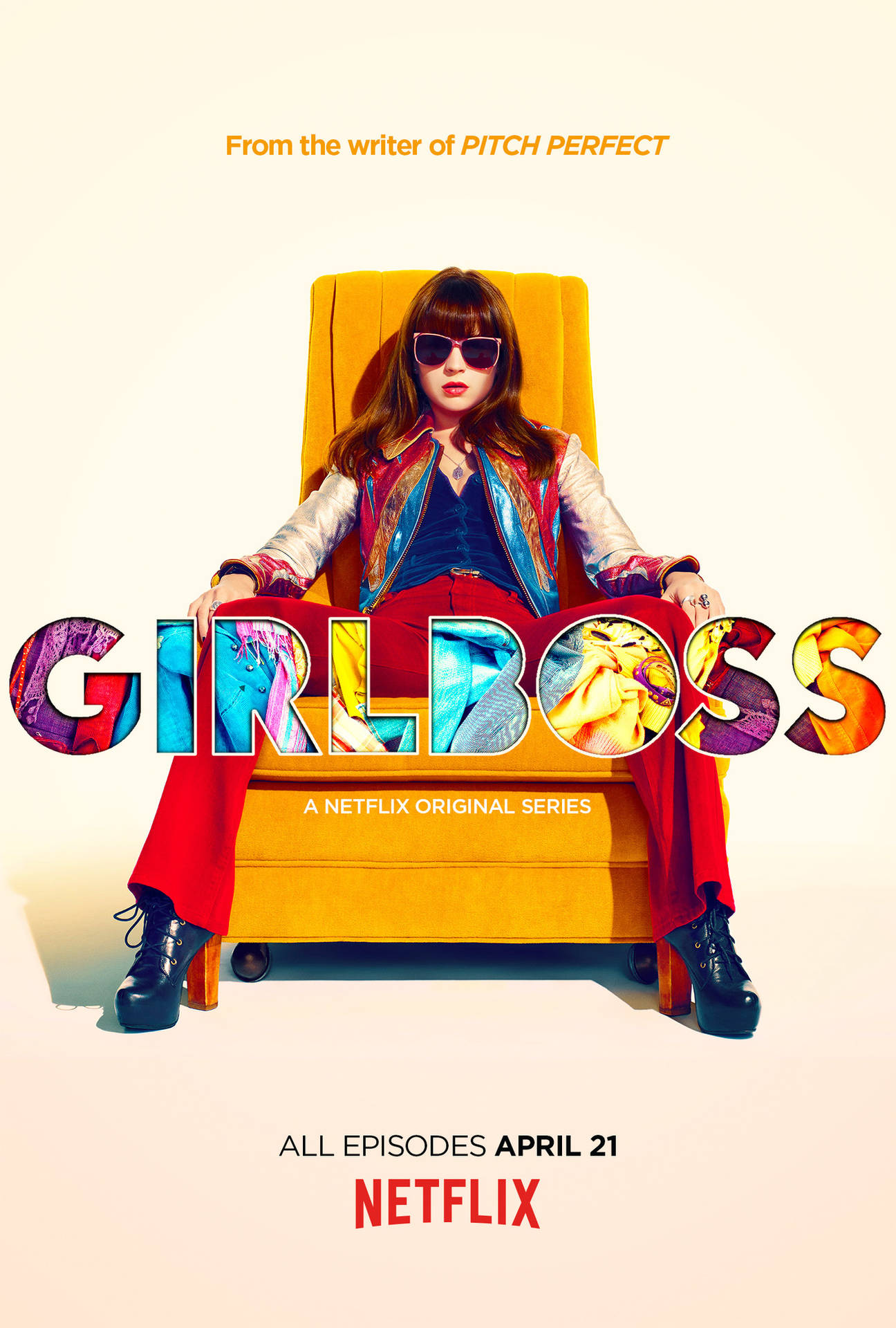 Girl Boss Netflix Series Poster Background