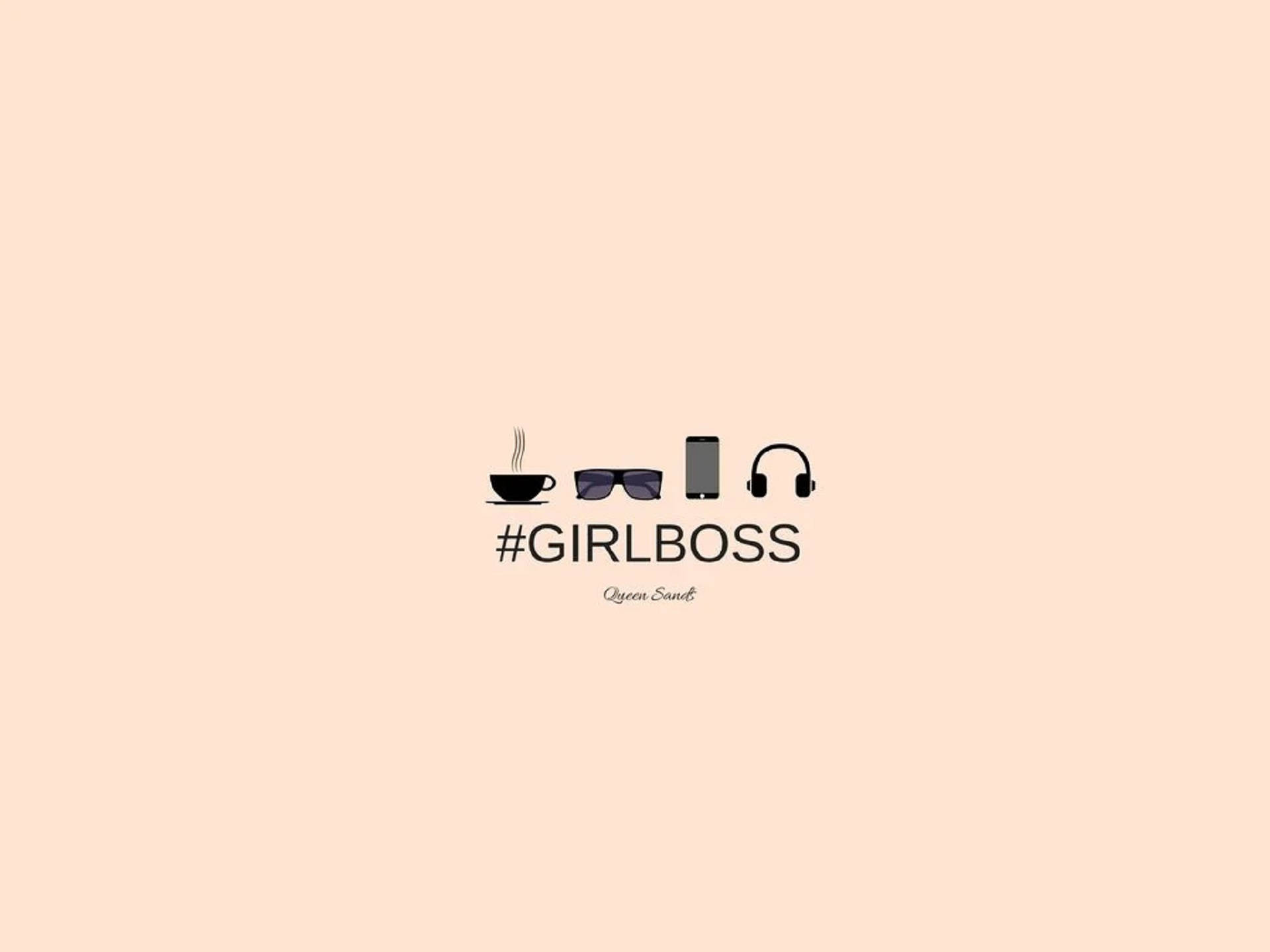 Girl Boss Starter Pack Background