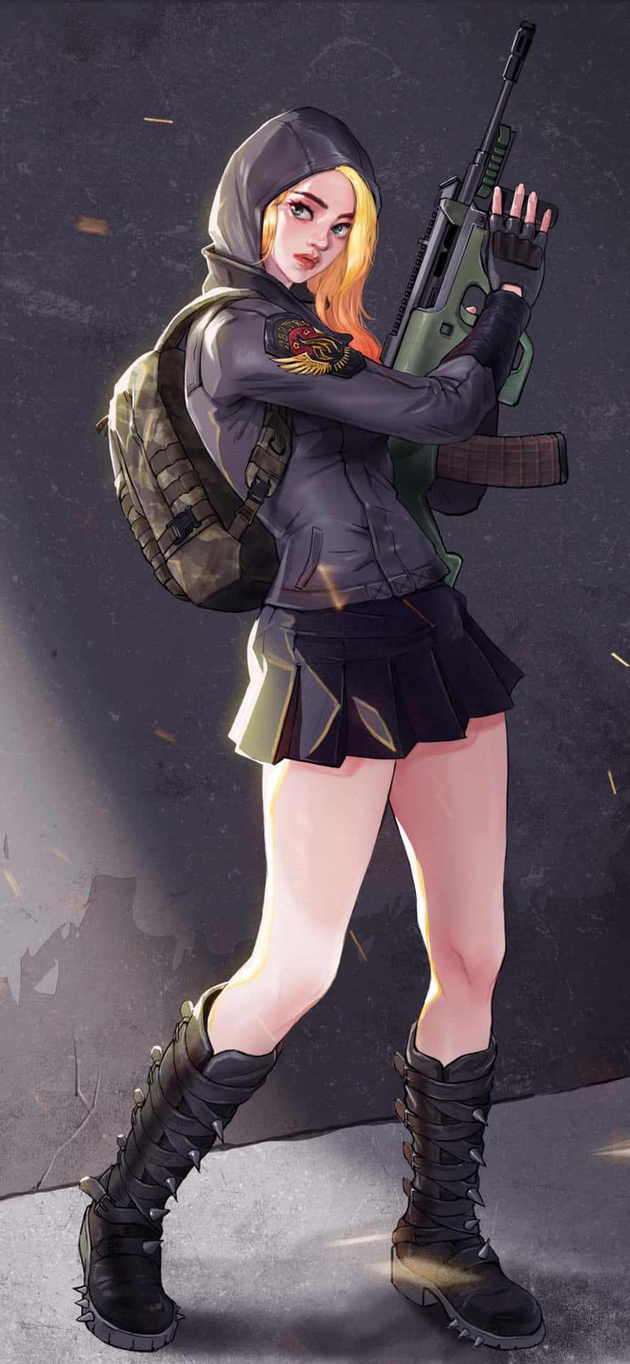 Girl Fanart Pubg Iphone Background