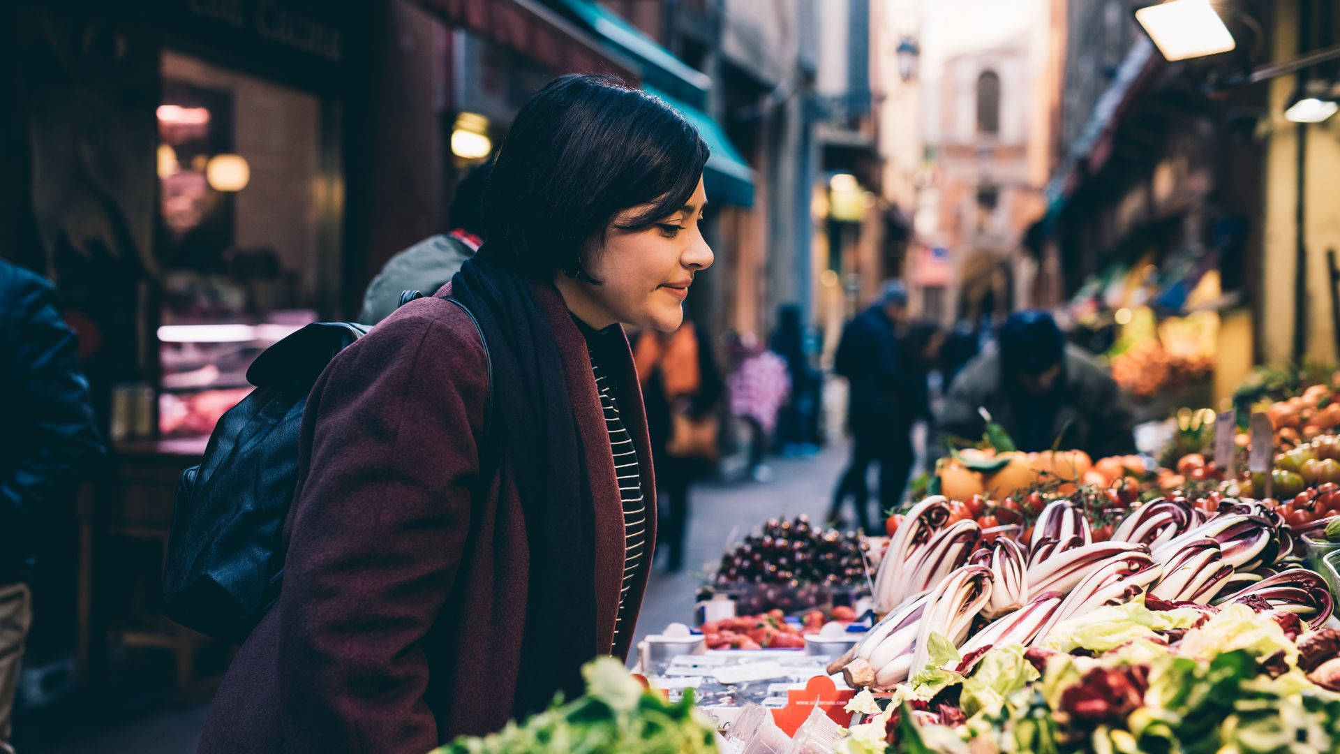 Girl In The Market