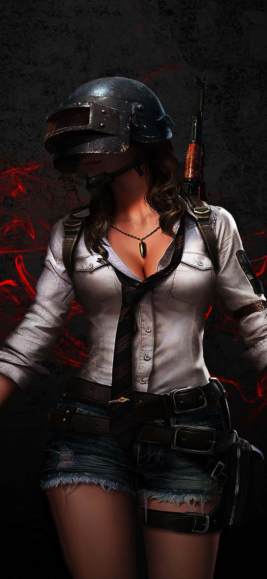 Girl Player Skin Pubg Iphone Background