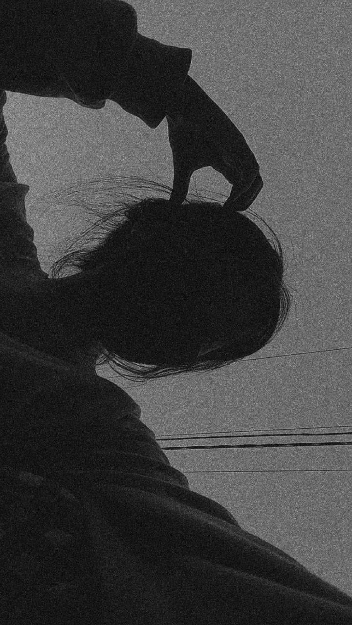 Girl Silhouette Dark Instagram Profile