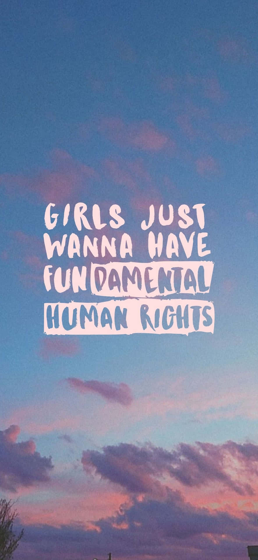 Girls Fundamental Human Rights Background
