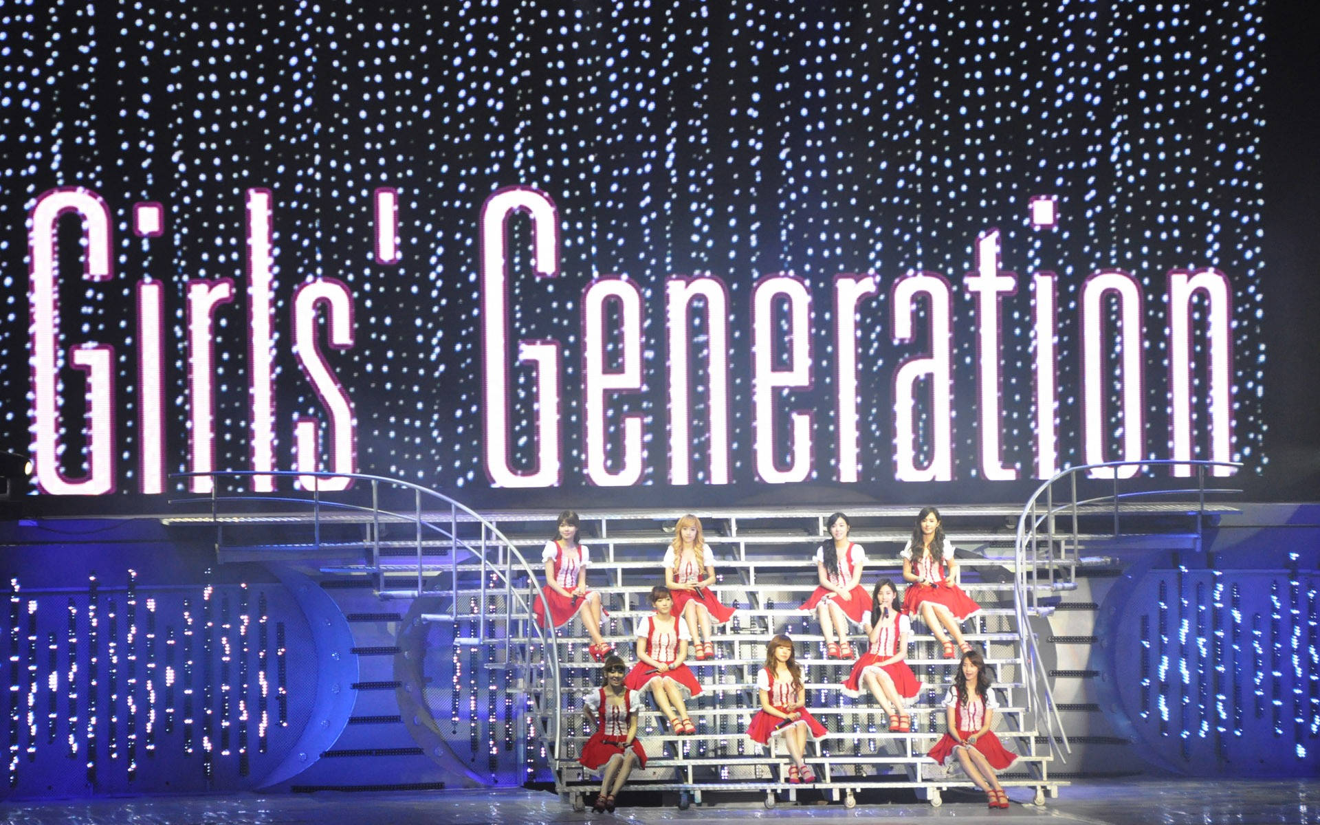Girls' Generation Concert Background
