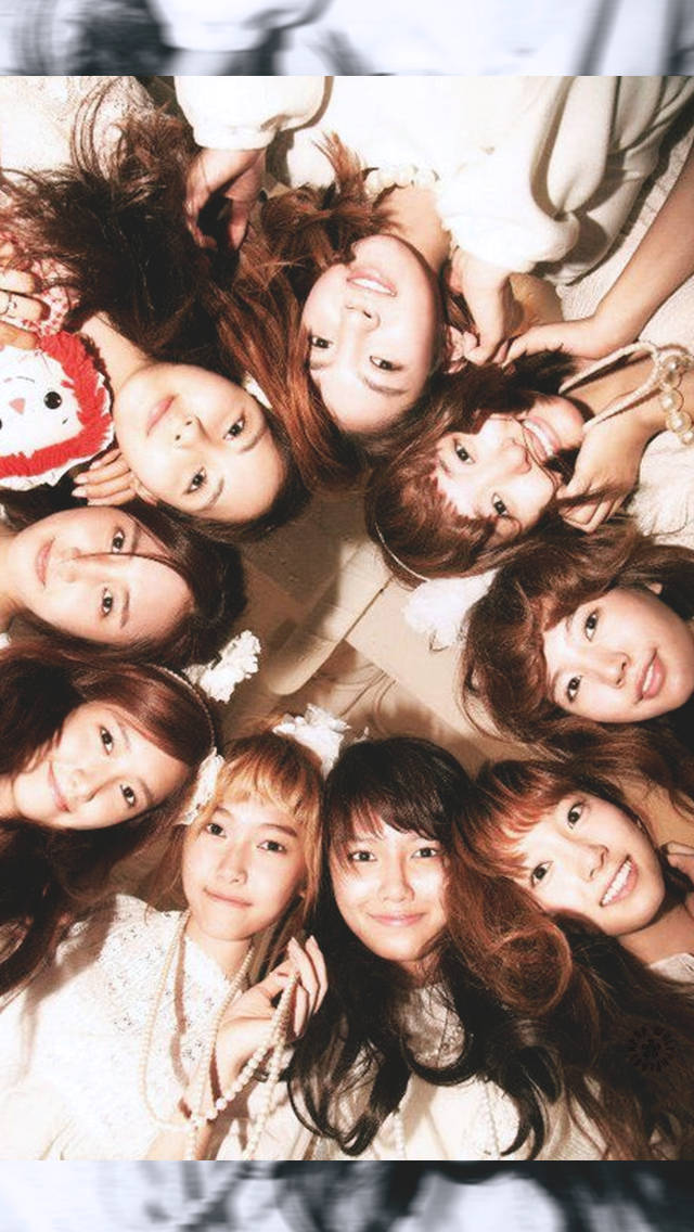 Girls' Generation Ot9 Circle Background