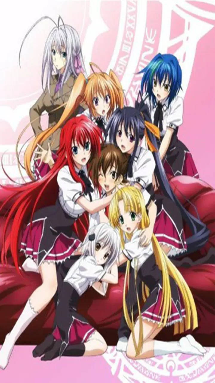 Girls Hugging Issei High School Dxd