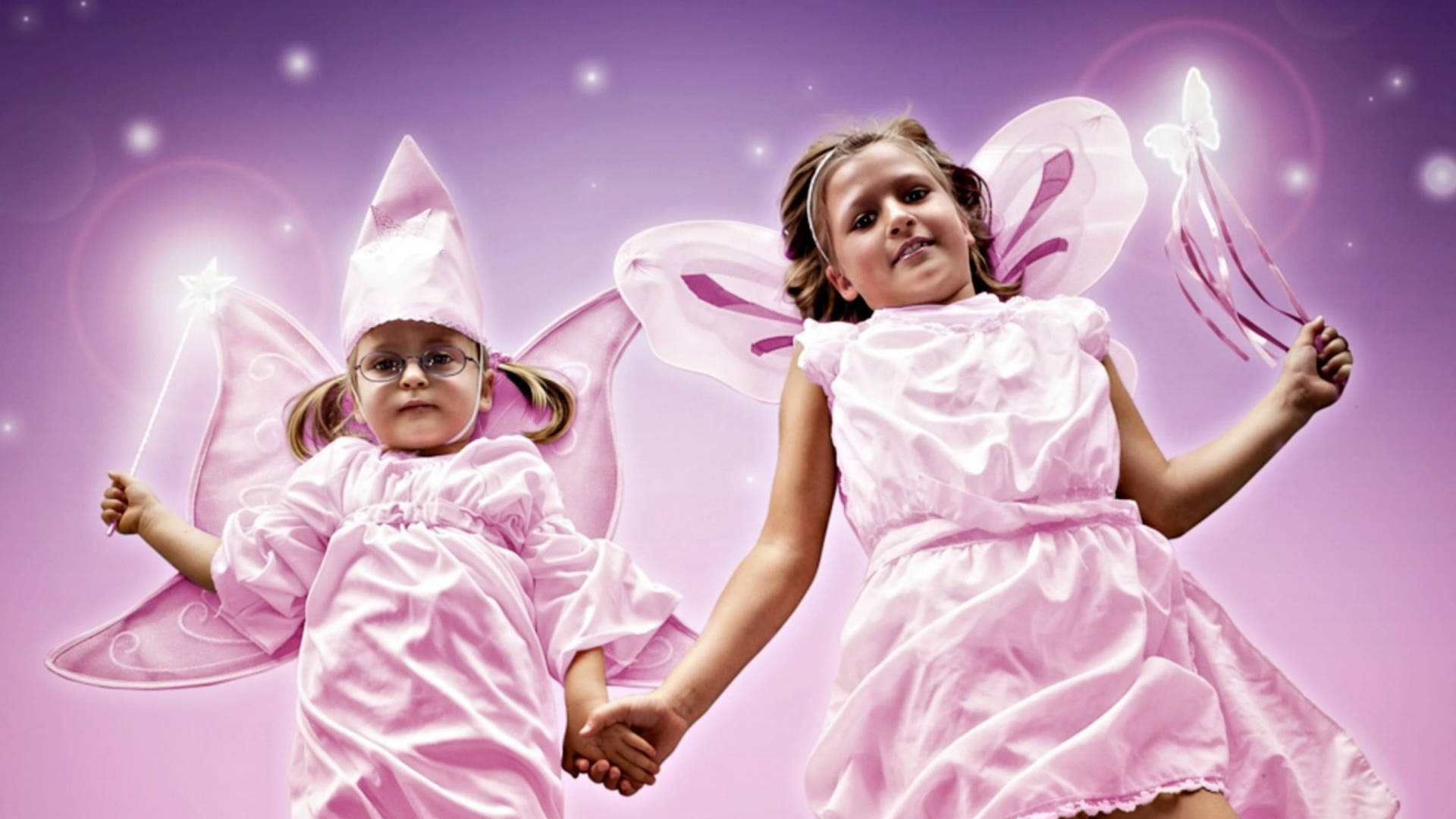 Girls Pink Fairy Sleepwear