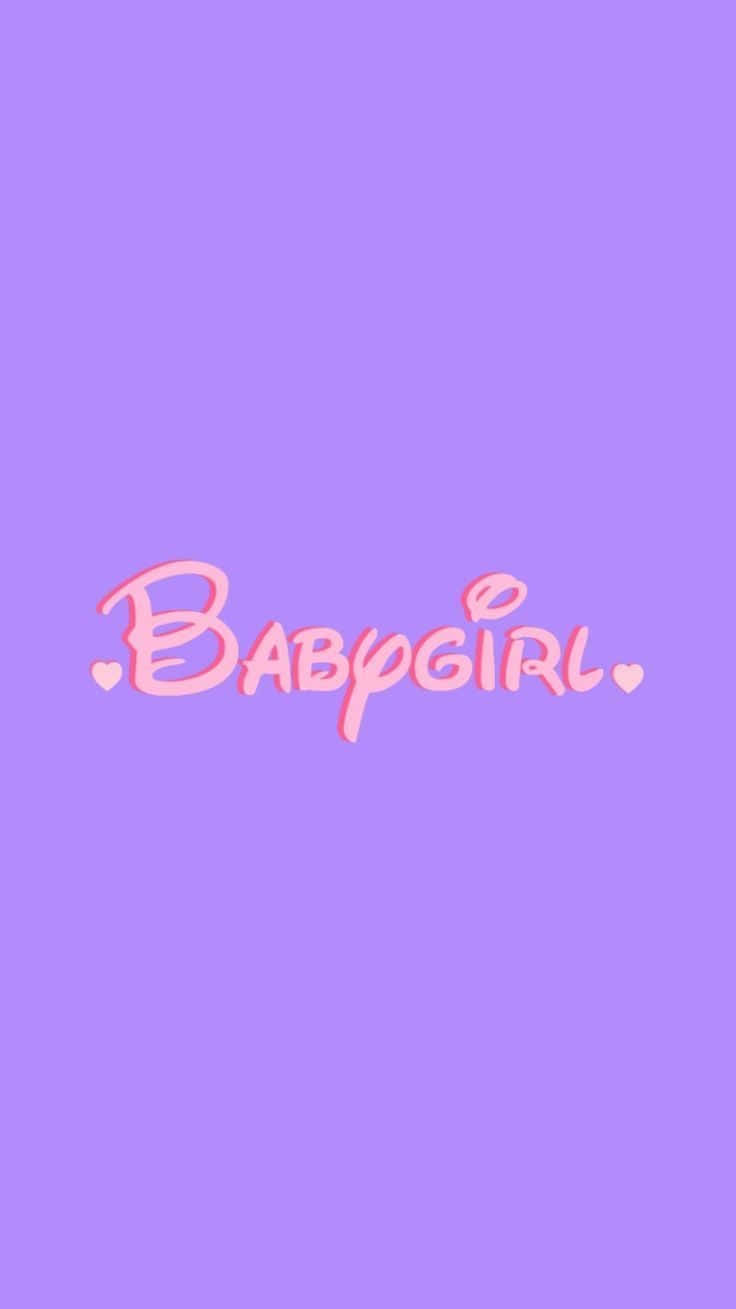 Girly Aesthetic In Disney Font Background