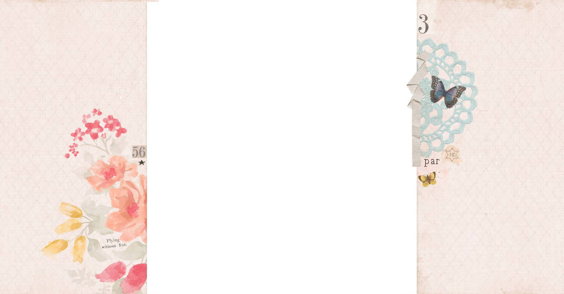 Girly Blogging Backdrop Background