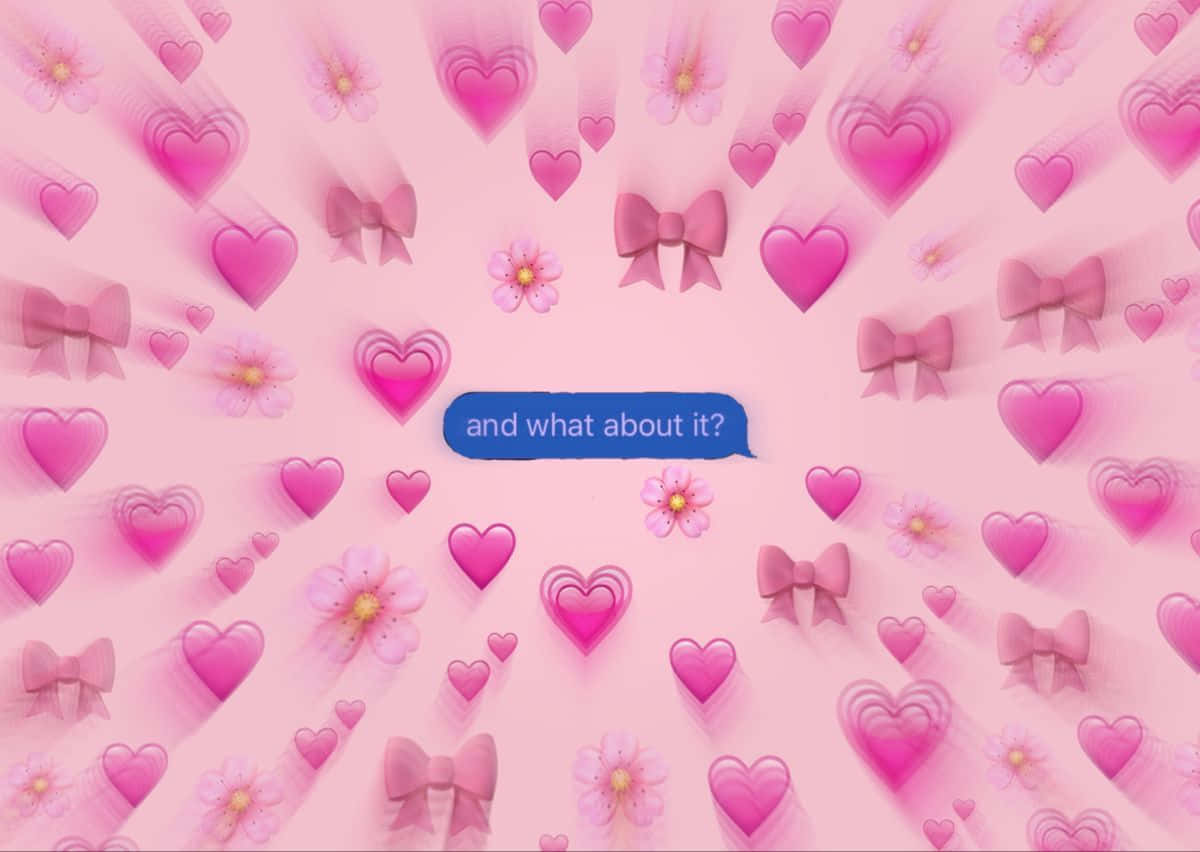 Girly Grunge Pink Aesthetic Laptop With Question