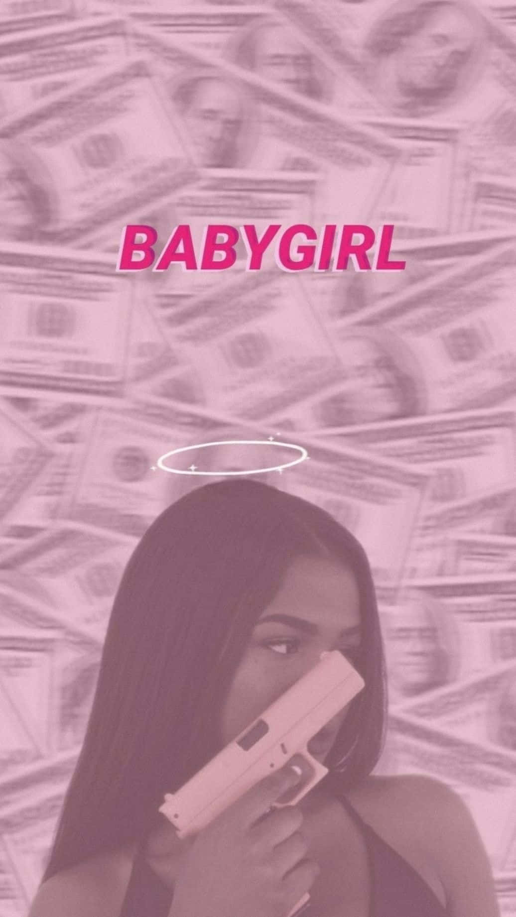 Girly Money Babygirl Background