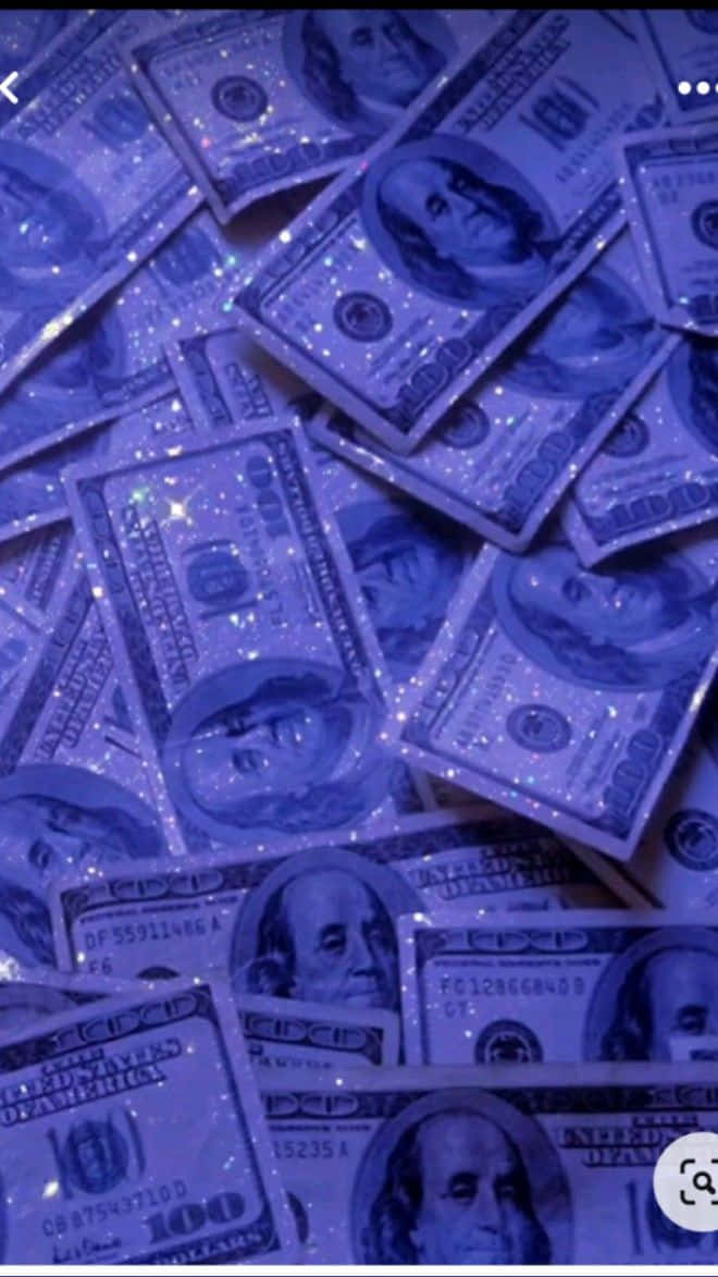 Girly Money Dollar Bills Background