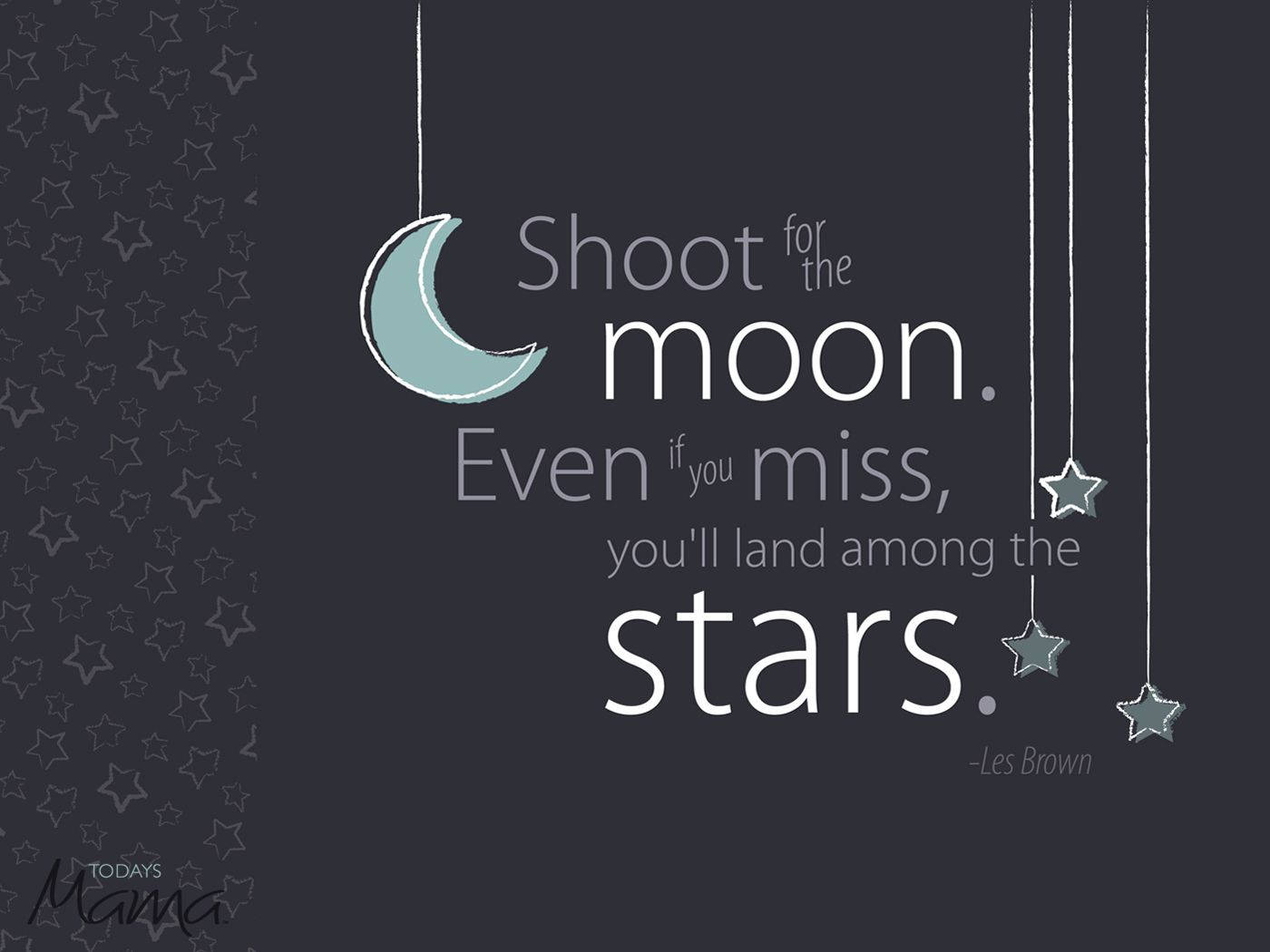 Girly Motivational Shoot For The Moon