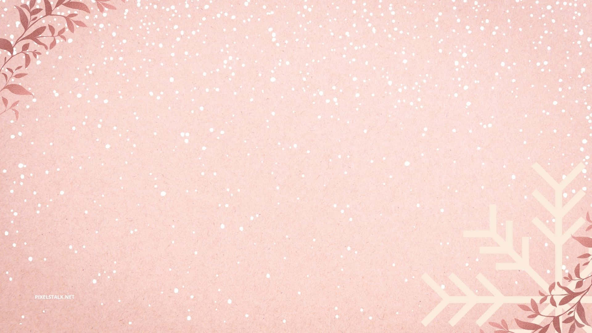 Girly Pastel Pink Desktop Background