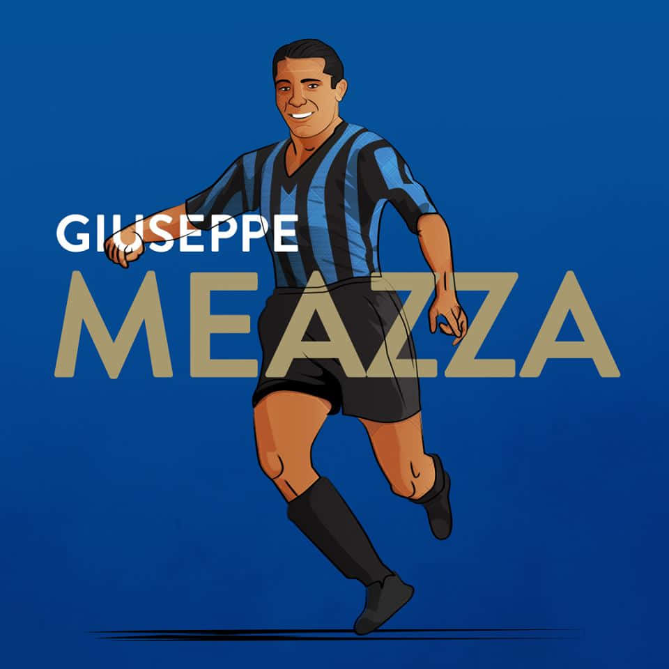 Giuseppe Meazza Illustration Background