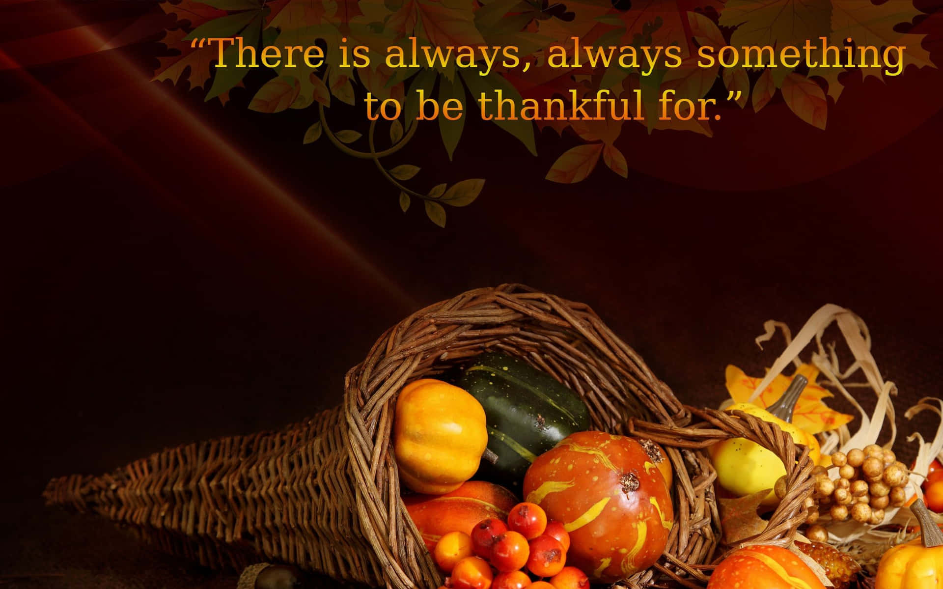 Give Thanks With A Beautiful Thanksgiving Feast. Background