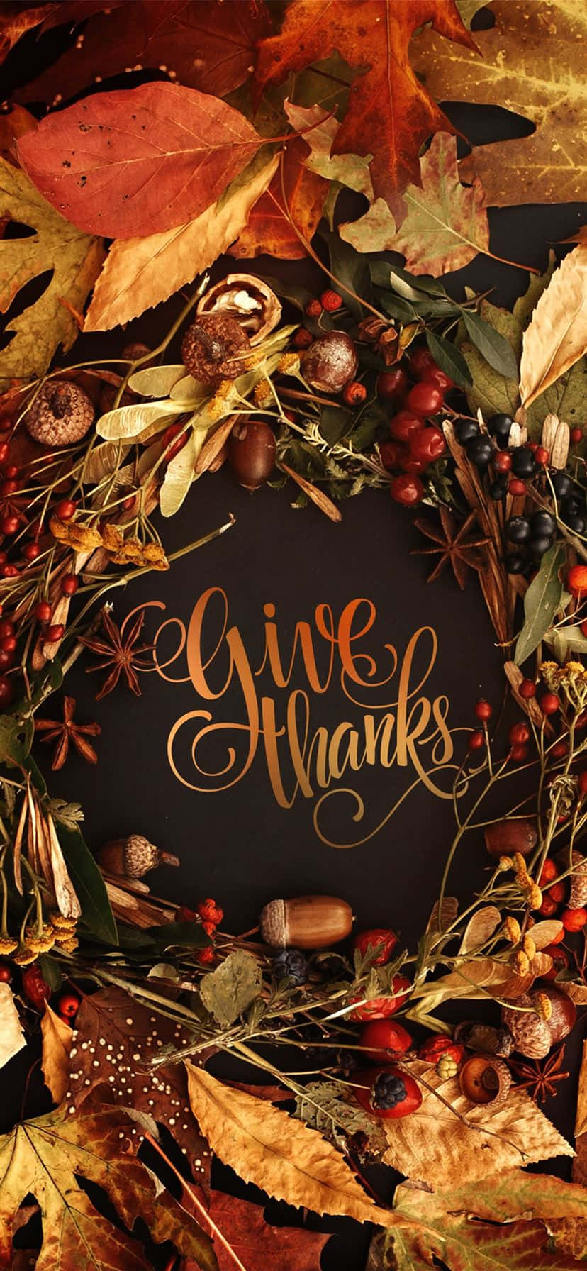 Give Thanks With A Happy Thanksgiving Desktop Background