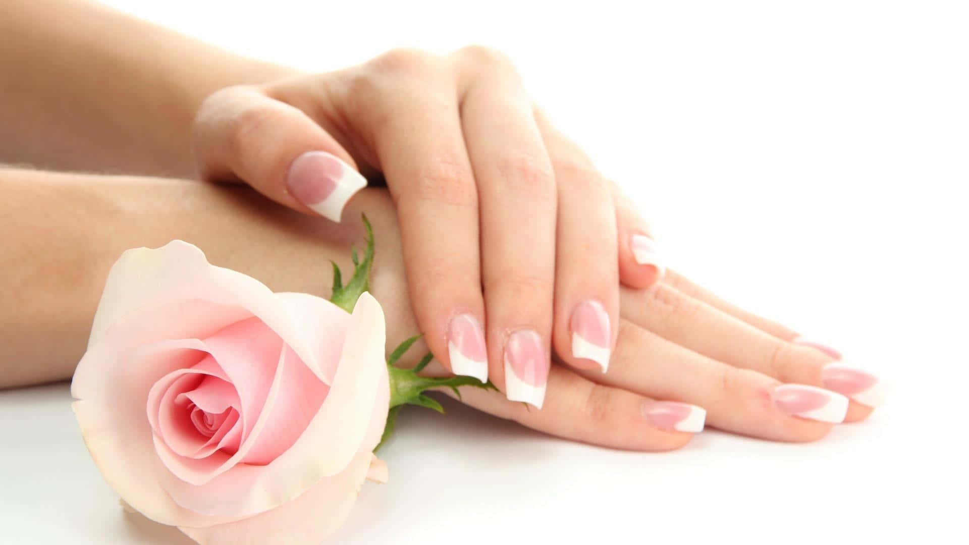 Give Your Hands New Life With Acrylic Nails Background