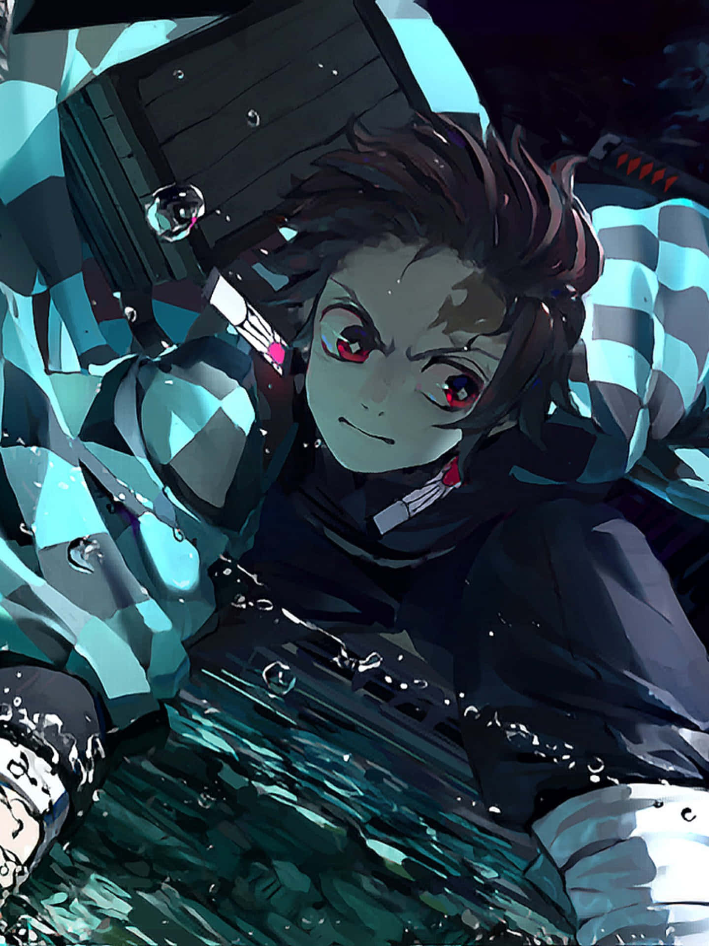 Giyu Tomioka Leads The Fight Against Evil In Demon Slayer Season 2 Background