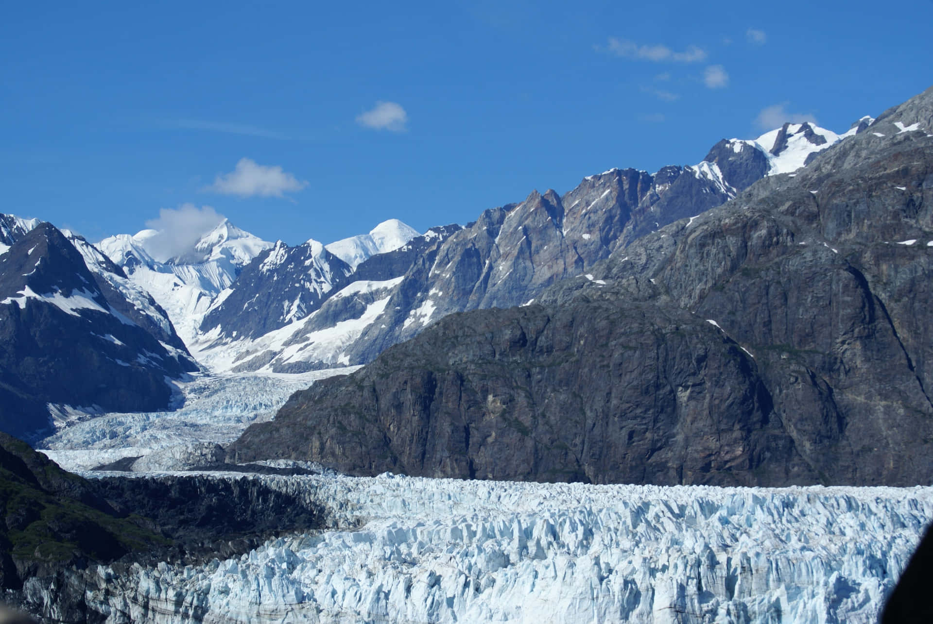 Glacier Bay National Park Mountain Landscape