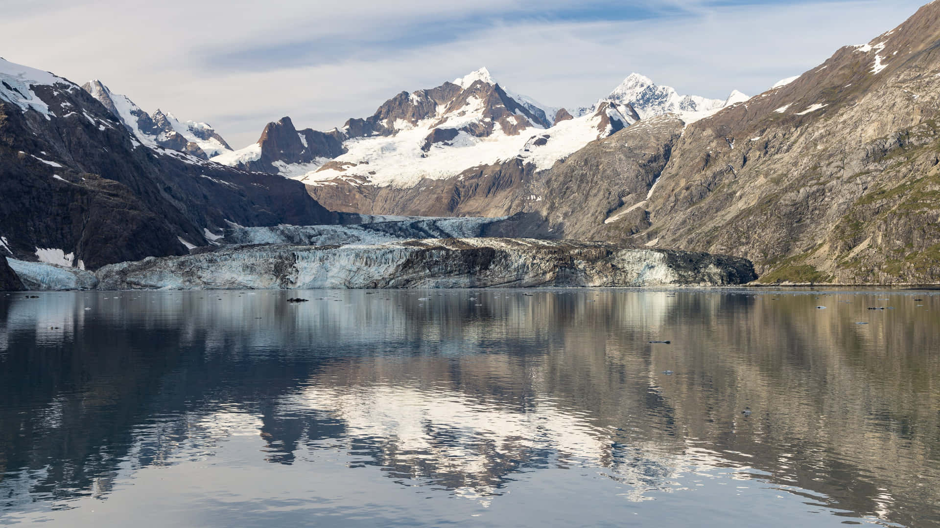Glacier Bay National Park Mountain Reflection